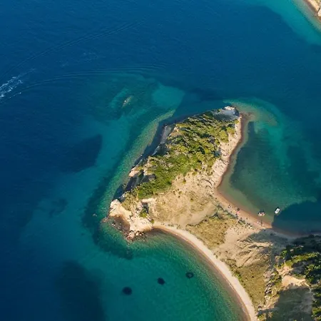 In With Sea View, Terrace, Air Conditioning, Wi-fi アパート Kampor